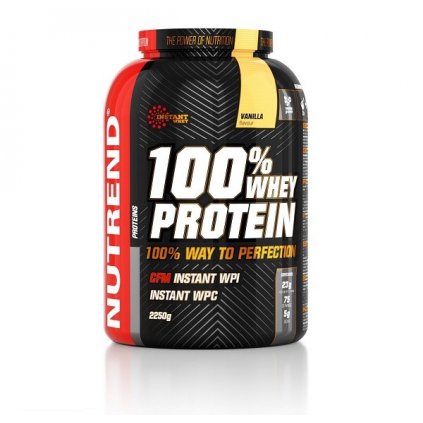 NUTREND 100% Whey Protein vanilka 2250g 