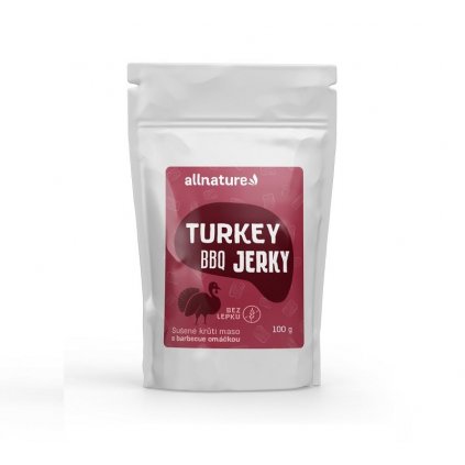 Allnature TURKEY BBQ Jerky 100g 