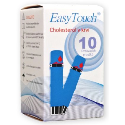 Proužky EASY TOUCH cholesterol 10ks