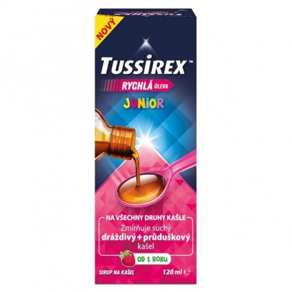 Tussirex Junior sirup na kašel 120ml 