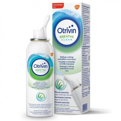 Otrivin Breathe Clean sprej s Aloe vera 100ml 