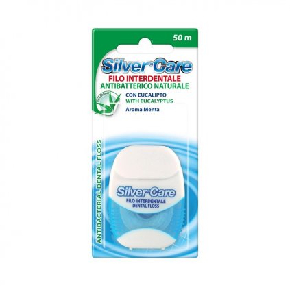 SilverCare Dentální nit antibakteriální 50m 