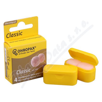 Chránič sluchu Ohropax Classic 4 ks 