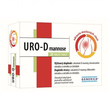 URO-D mannose tbl.20 Generica 