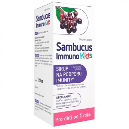 Sambucus Immuno kids sirup 120 ml 