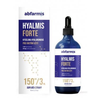 Abfarmis Hyalmis Forte Kyselina Hyaluronová 96ml