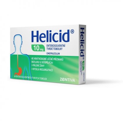 HELICID 10 ZENTIVA 10MG CPS ETD 14 I