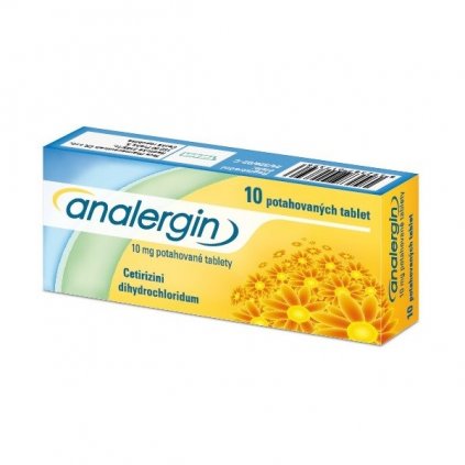 ANALERGIN 10MG TBL FLM 10