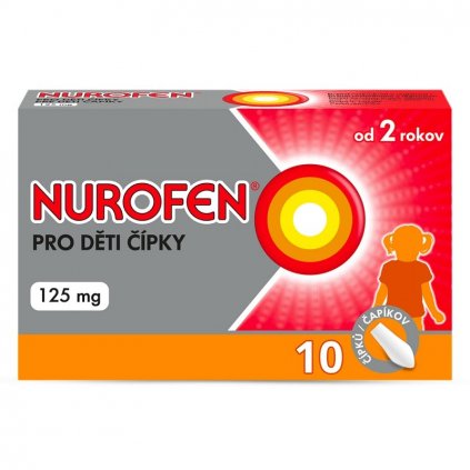 NUROFEN PRO DĚTI 125MG SUP 10