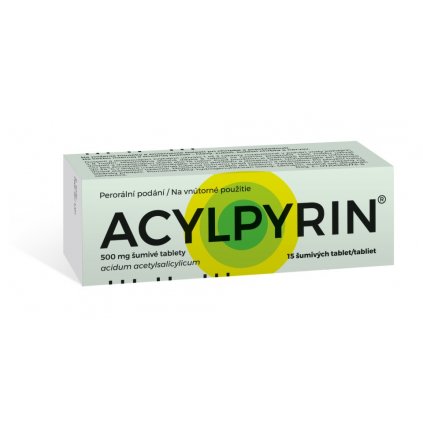 ACYLPYRIN 500MG TBL EFF 15