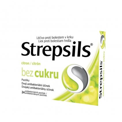 STREPSILS CITRON BEZ CUKRU 0,6MG/1,2MG PAS 24