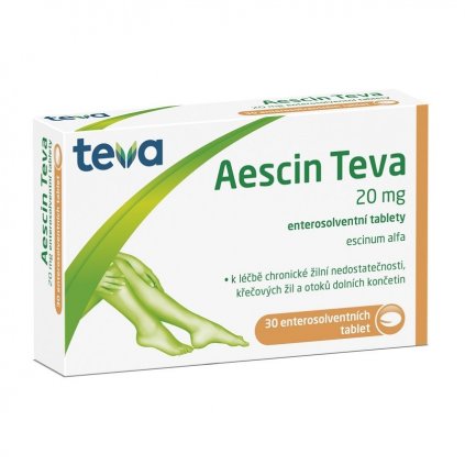 AESCIN TEVA 20MG TBL ENT 30