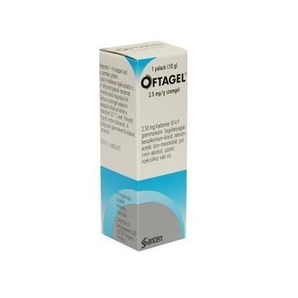 OFTAGEL 2,5MG/G OPH GEL 10G