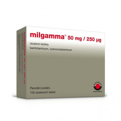 MILGAMMA 50MG/250MCG TBL OBD 100