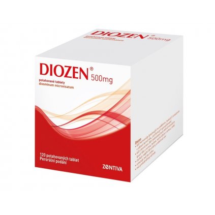 DIOZEN 500MG TBL FLM 120