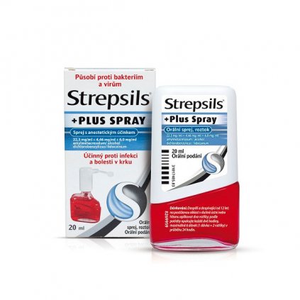 STREPSILS PLUS SPRAY ORM SPR SOL 1X20ML