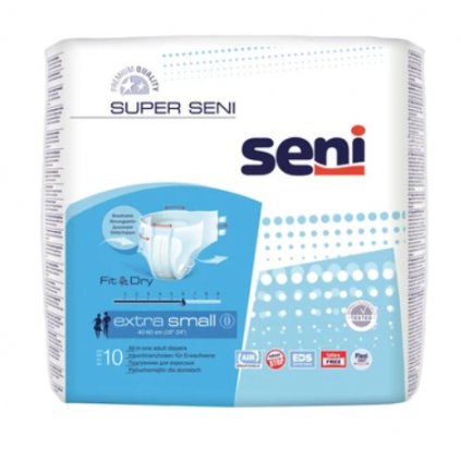 Seni Super Extra Small inkontinenční plenkové kalhotky 10 ks