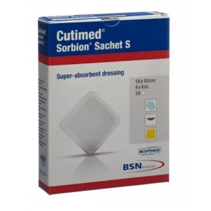 BSN MEDICAL Cutimed sorbion sachet 10 cm x 10cm 10ks
