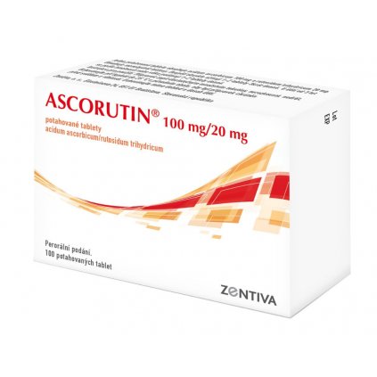 ASCORUTIN 100MG 20MG potahované tablety 100(4X25)