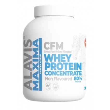 ALAVIS MAXIMA CFM whey protein concentrate 80% 1500g