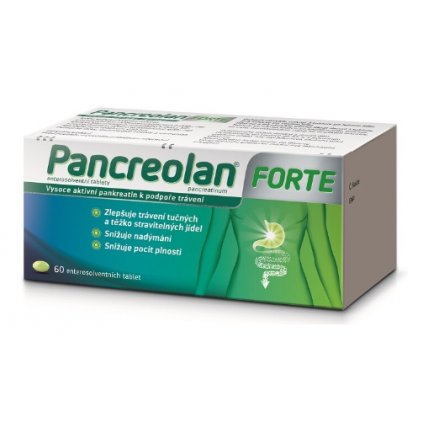 PANCREOLAN FORTE 6000U enterosolventní tableta 60