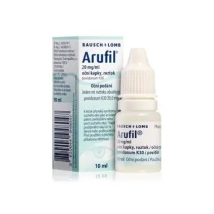 Arufil 20 mg ml oční kapky 10 ml