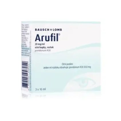 Arufil 20 mg ml oční kapky 3x10 ml