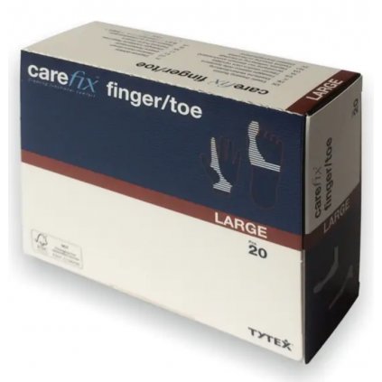 CareFix Finger Toe vel. L elastický síťový obvaz 20 ks