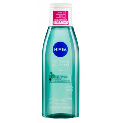 NIVEA Derma Skin Clear Čisticí pleťová voda 200 ml