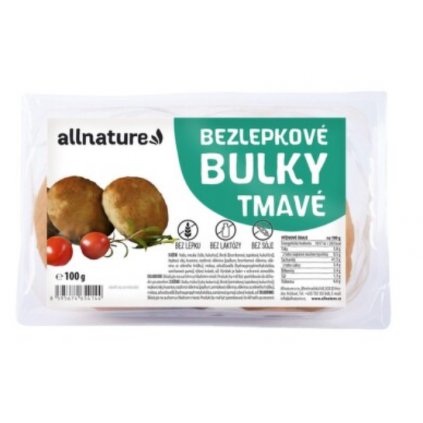 Allnature Bezlepkové bulky tmavé 100g