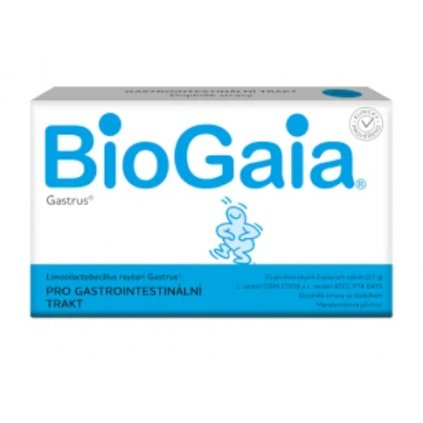 BIOGAIA Gastrus 30 probiotických žvýkacích tablet