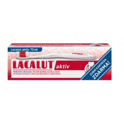 Lacalut Aktiv zubní pasta 75ml SPECIÁLNÍ EDICE