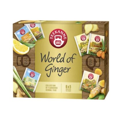 Teekanne World of Ginger collection porcované čaje 6x5 ks