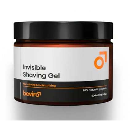 Neviditelný gel na holení Beviro Holení