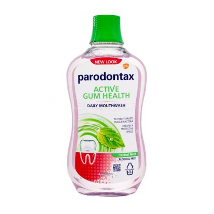 Parodontax Active Gum Health Herbal Mint Ústní voda 500 ml
