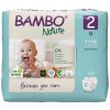 Bambo Nature 2 dětské plenkové kalhotky 3-6kg 30ks 