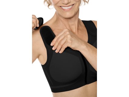 44816 LymphFlow FrontClosureSB Black Main Alt1