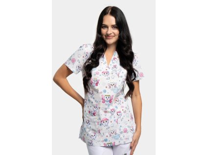 damska bluza medyczna inka zabki (1)