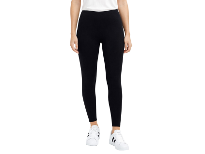 Czarne legginsy damskie