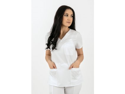 elastyczna bluza medyczna damska scrubs m 390xc (1)
