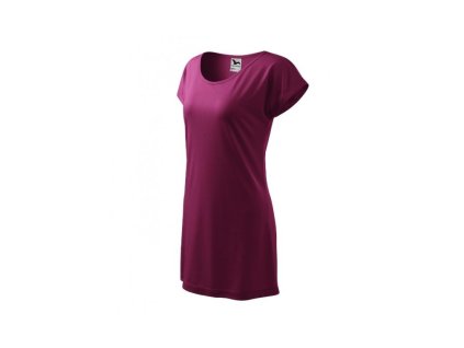 Dámske tričko/šaty LOVE fuchsia AKCIA