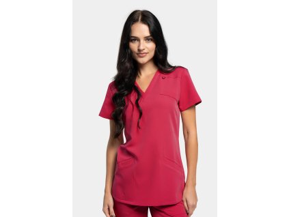 damska bluza medyczna stella rose red