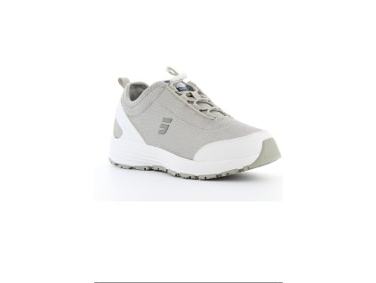 buty medyczne damskie antyposlizgowe maud szary bialy