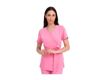 kosmetyczna tunika damska lili soft flamingo