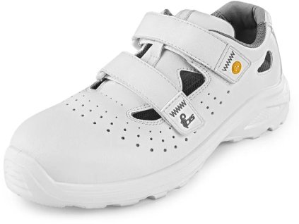 Obuv CXS WHITE ANAPO S1 ESD, sandále