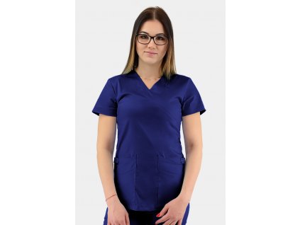 szafirowa bluza medyczna vivien