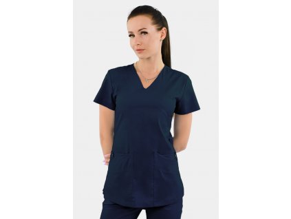 bluza medyczna vivien granatowa