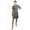 Dámske zdravotnícke šaty ŠEDÉ AKCIA veľ. 48