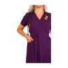 copy of elastyczna sukienka medyczna kopertowa zoya fiolet 1