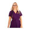 copy of elastyczna sukienka medyczna kopertowa zoya fiolet 2